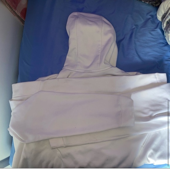 Nike White Dri-Fit Hoodie - Picture 5 of 7